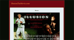 Desktop Screenshot of illusionthemovie.com
